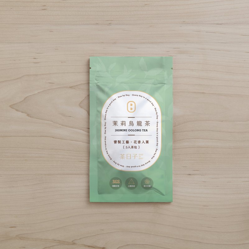 【茶包】Dae 013 | 茉莉乌龙 随手包 (茶包 5 入/包) - 茶 - 新鲜食材 绿色