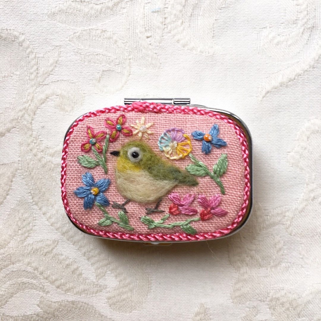 pill case of wildbird - 行李箱/行李箱保护套 - 棉 粉红色