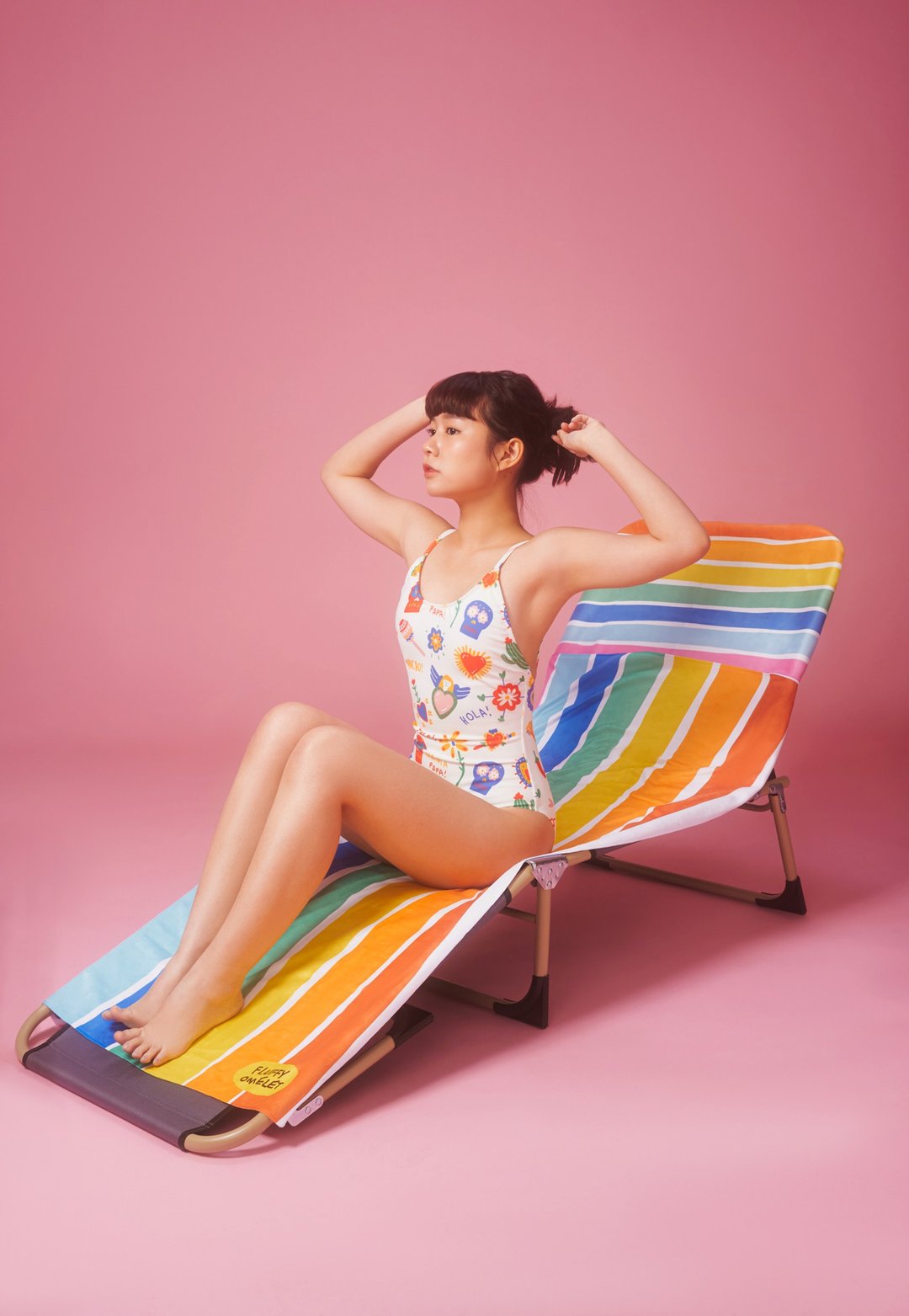 SWIMWEAR  ONE PIECE / MEXY PATTERN - 其他 - 其他材质 白色
