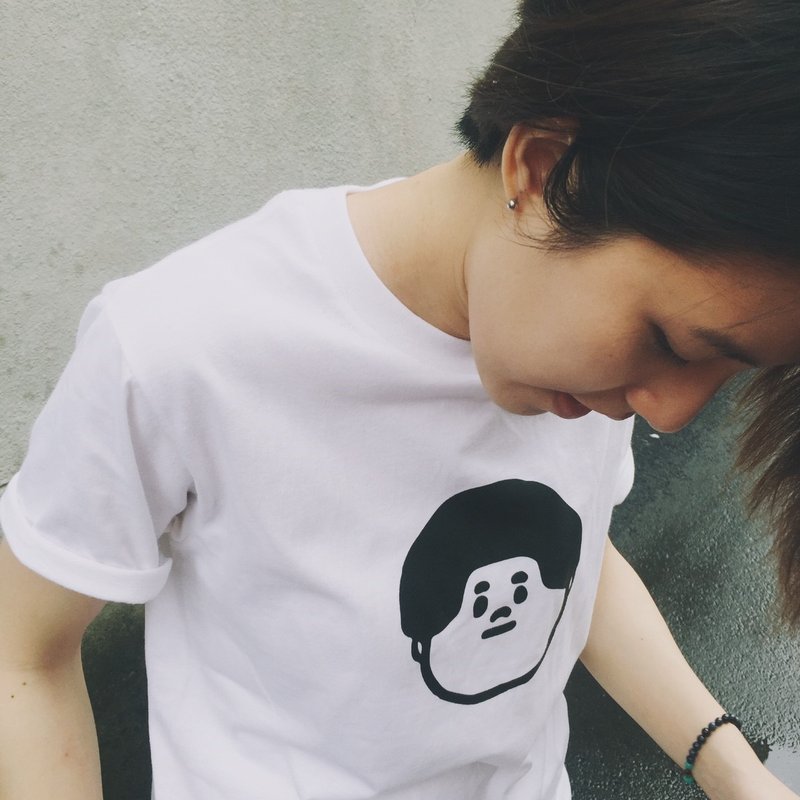 介太夏季短袖( L ) - 中性连帽卫衣/T 恤 - 棉．麻 