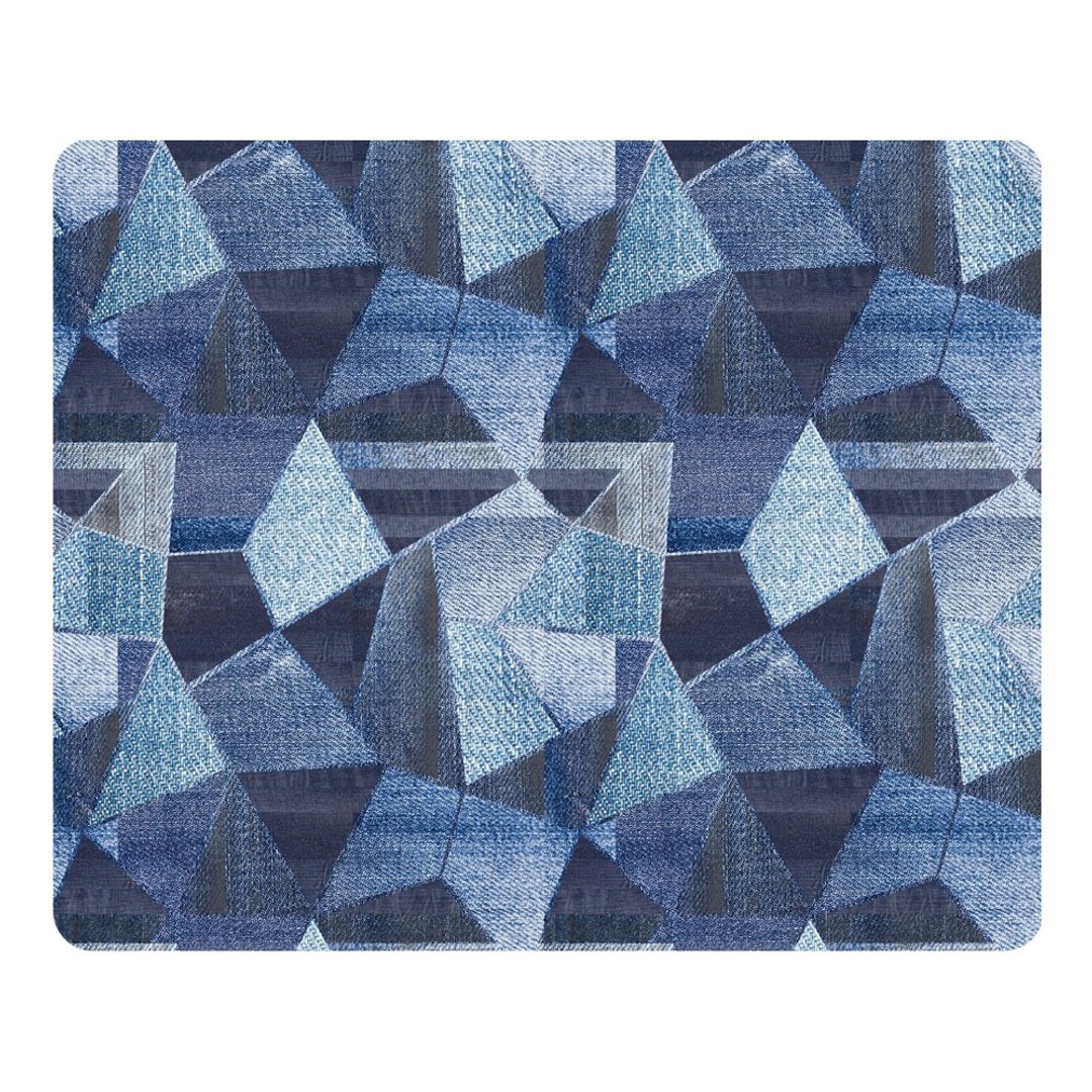 INS鼠垫 - 牛仔格(22x18cm) - 鼠标垫 - 其他材质 