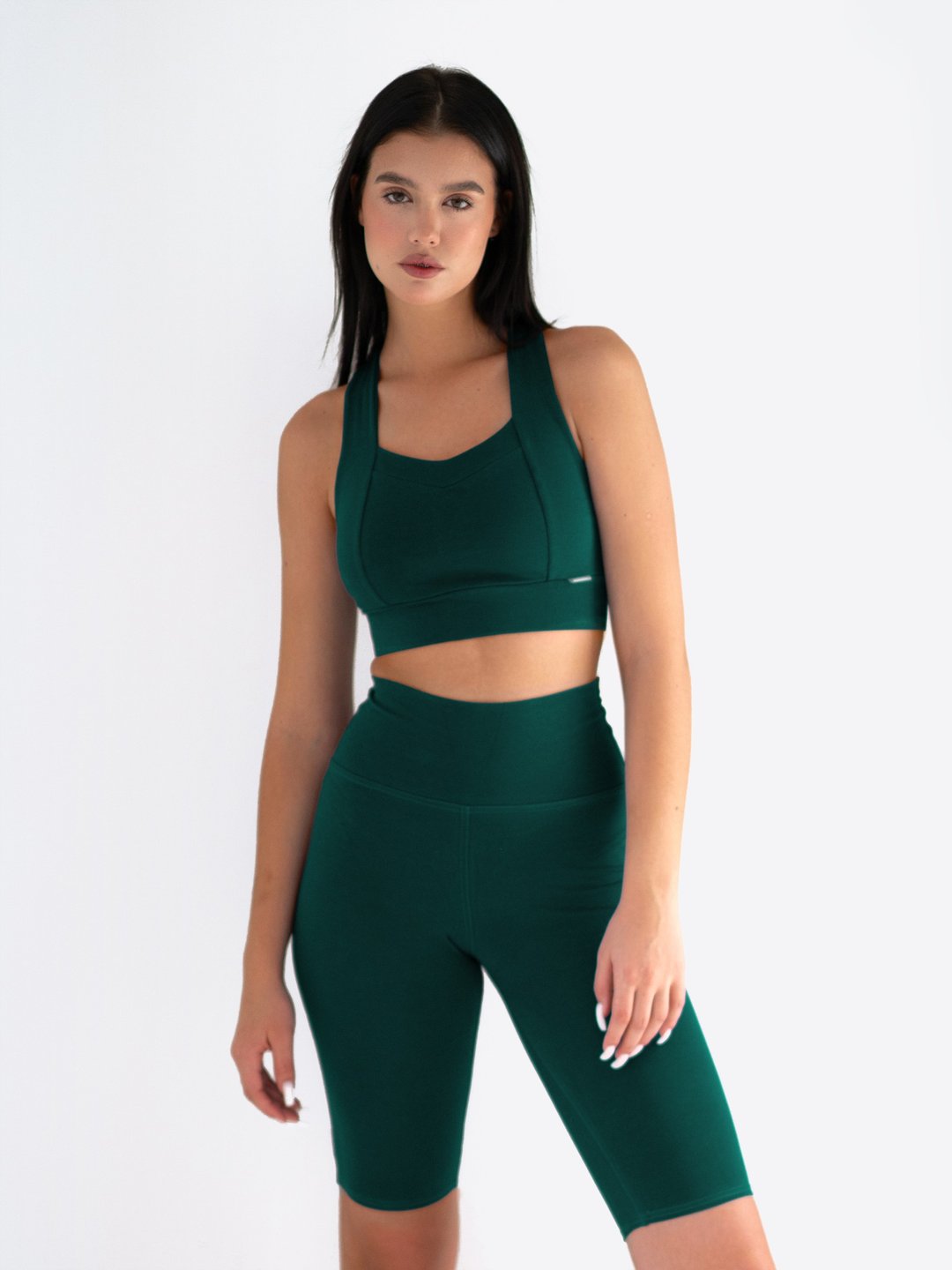 Yoga bodysuit, unitard #122. Organic cotton jumpsuit. Fitness suit. Yoga wear - 背带裤/连体裤 - 棉 绿色