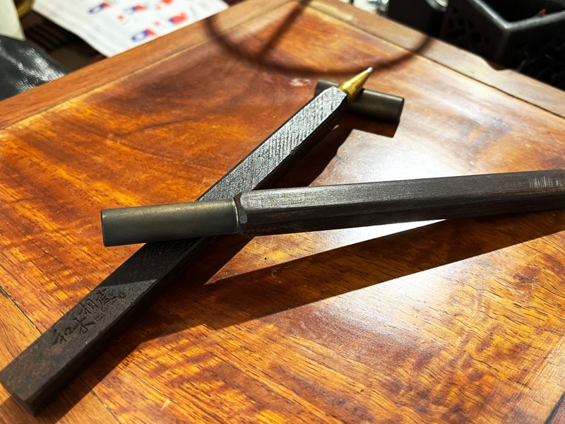 循环设计木作檀木钢珠笔 体验课程 - 钢珠笔 - 木头 