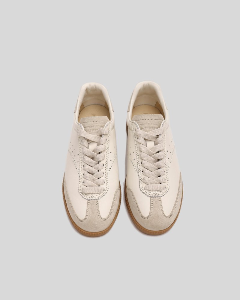 plan(b)ike P03米白 - 男款休闲鞋 - 真皮 