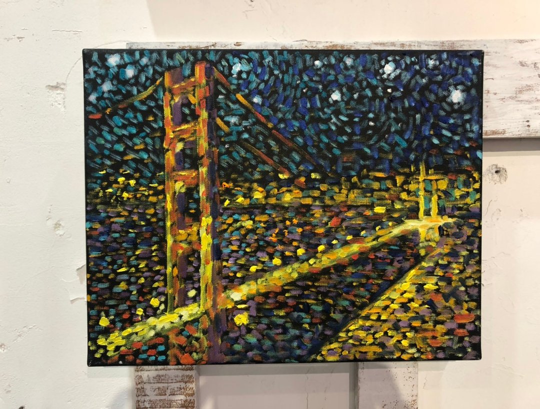 跟着梵谷环游世界・初学者可・周一到周日皆可预约 - 插画/绘画/写字 - 棉 