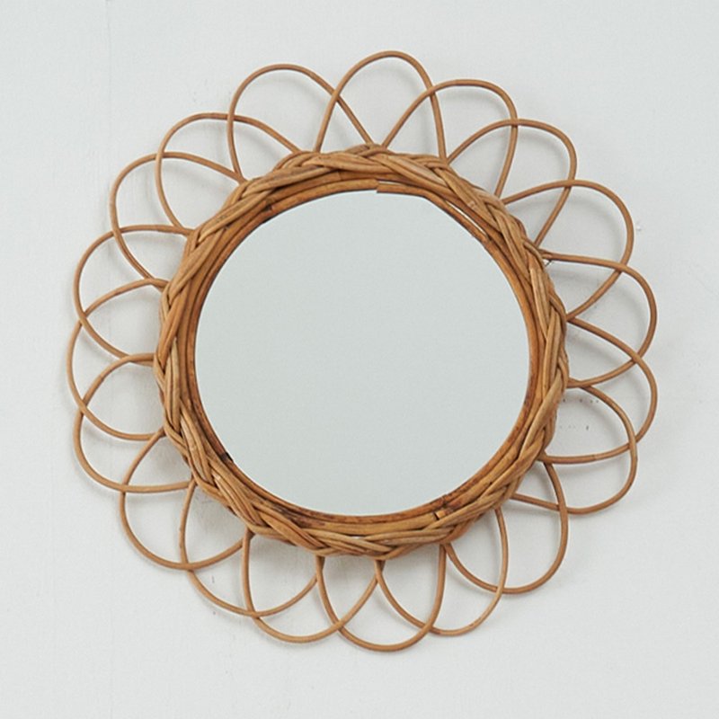 墙面镜 - 墙贴/壁贴 - 其他材质 卡其色