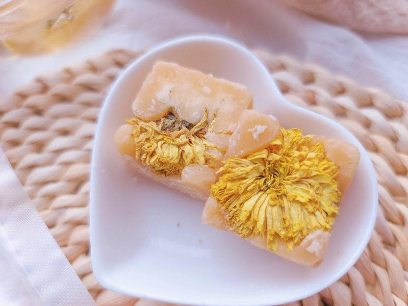 蜂蜜冰糖菊花方块 12粒装 卫生独立包装 散风清热、清肝平目 - 蜂蜜/黑糖 - 其他材质 