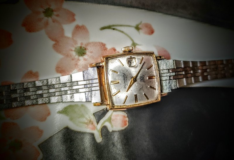 1960年代 RICOH 镀金表壳手上链机械表 - 女表 - 其他金属 