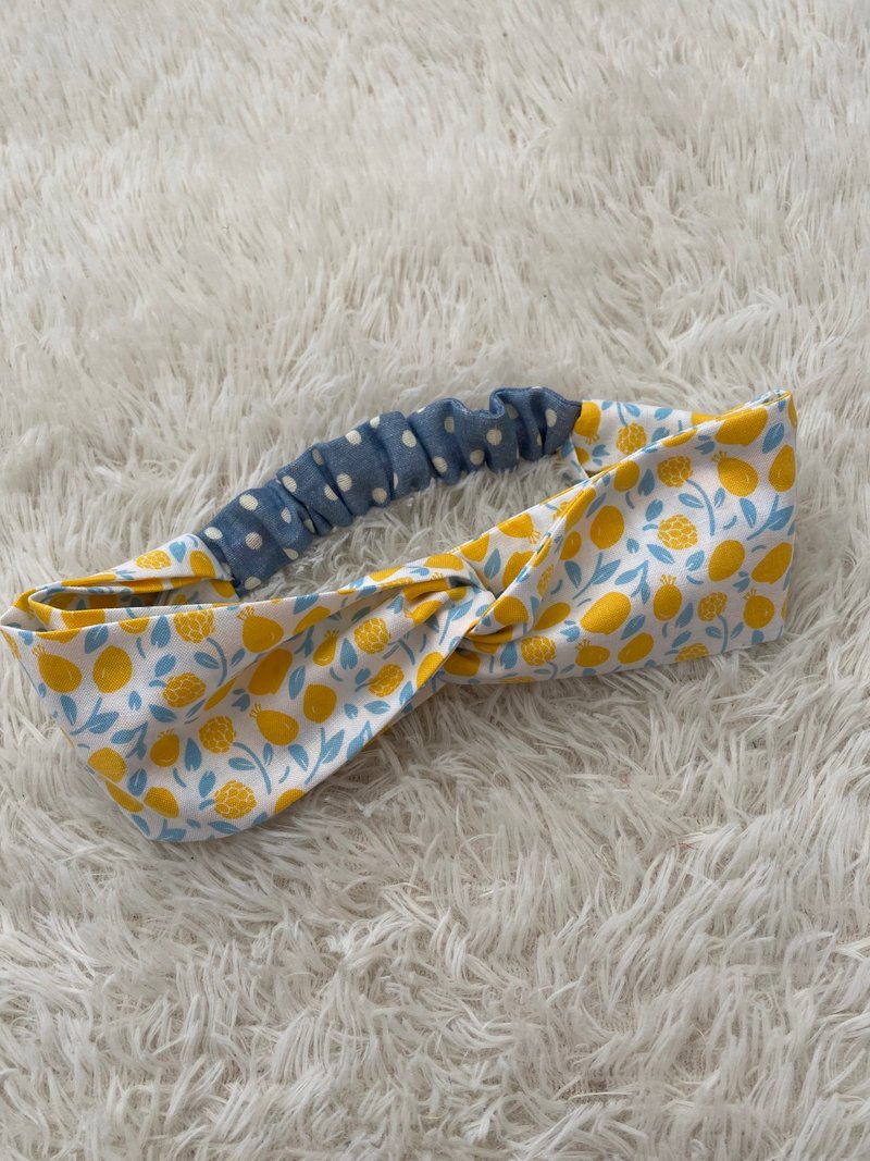 【TiNa】手作发带 儿童发带 交叉发带  大人/小童/婴儿发带 - 发饰 - 棉．麻 多色