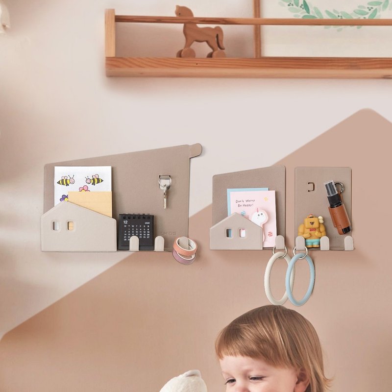 EasyHouse 造型收纳层架 - 北欧房屋 - 置物架/篮子 - 其他材质 