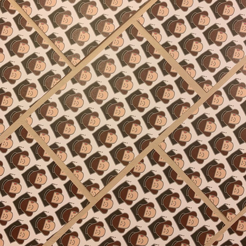 毕业快乐 / 明信片 - 卡片/明信片 - 纸 白色