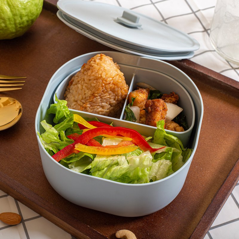 【随行便当组】日日便当盒+日日便当袋 - 便当盒/饭盒 - 环保材料 