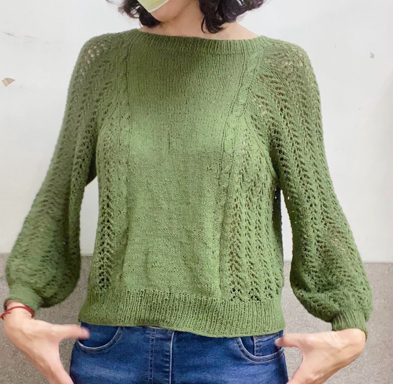 Halfmoon针织上衣棒针电子织图(仅中文版) - 手工艺教程/工具书 - 其他材质 