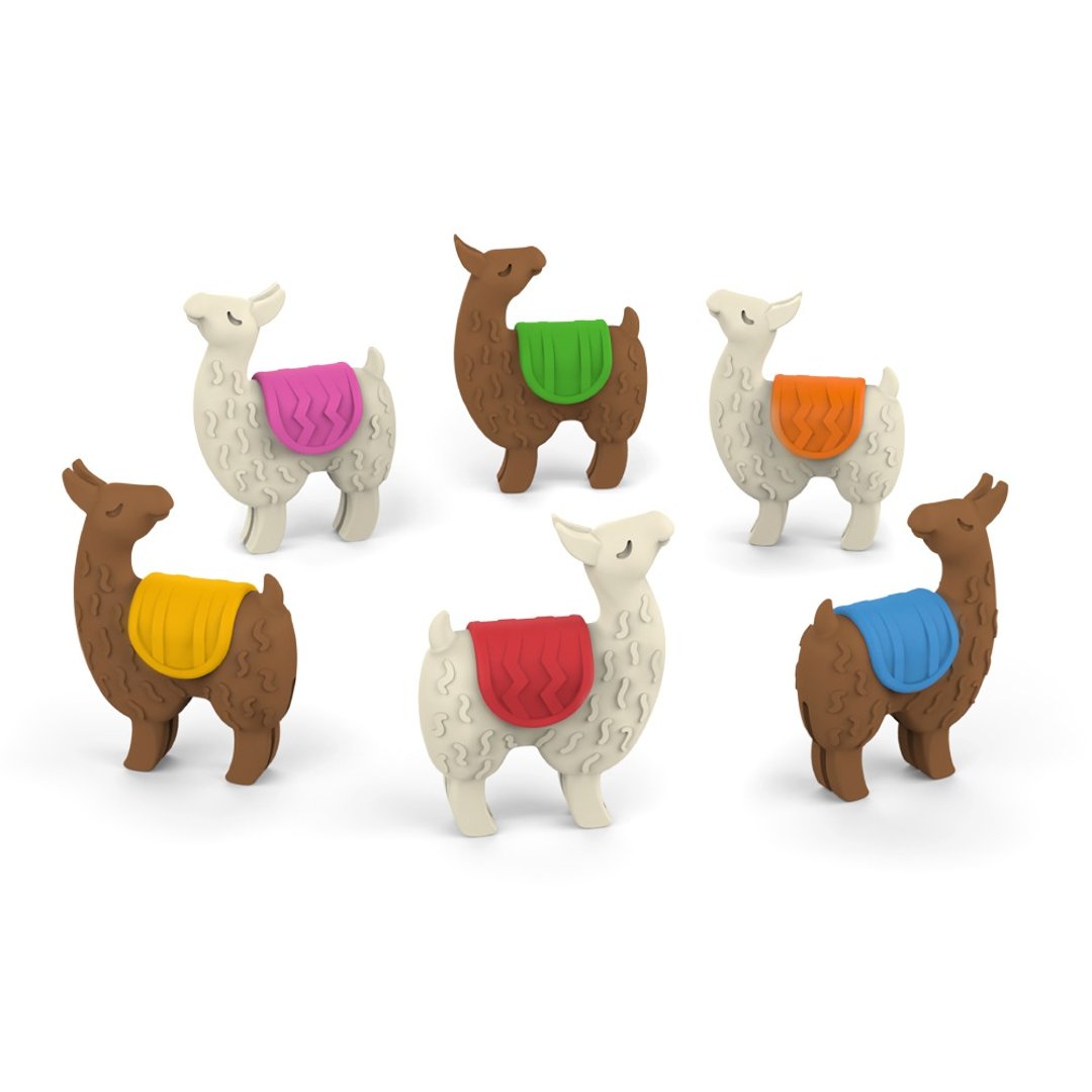 美国【Fred &amp; Friends】Tiny Prancers 草泥马造型酒杯辨识装饰品 - 其他 - 硅胶 多色