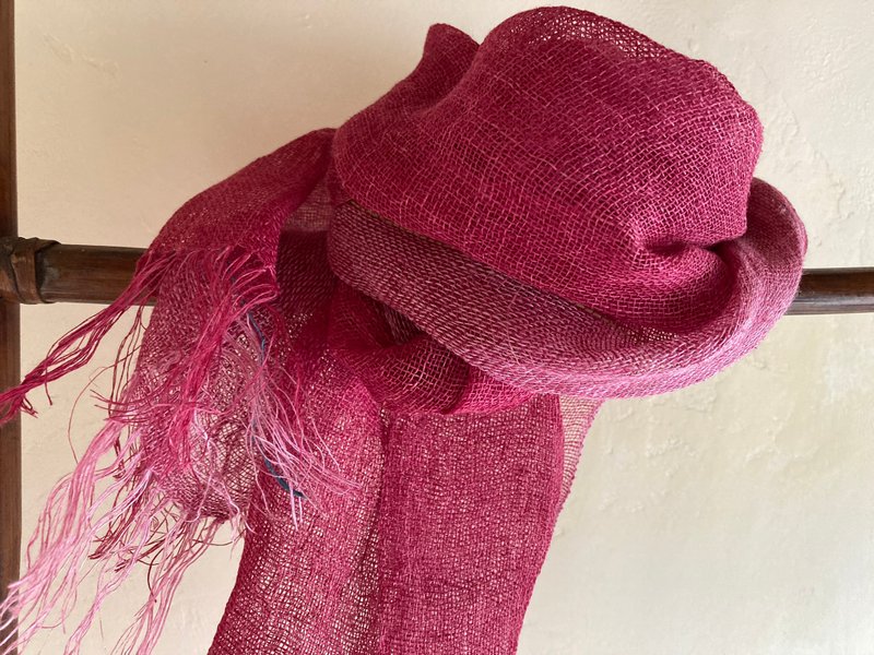 宽阔的亨普斯托尔D - 丝巾 - 棉．麻 