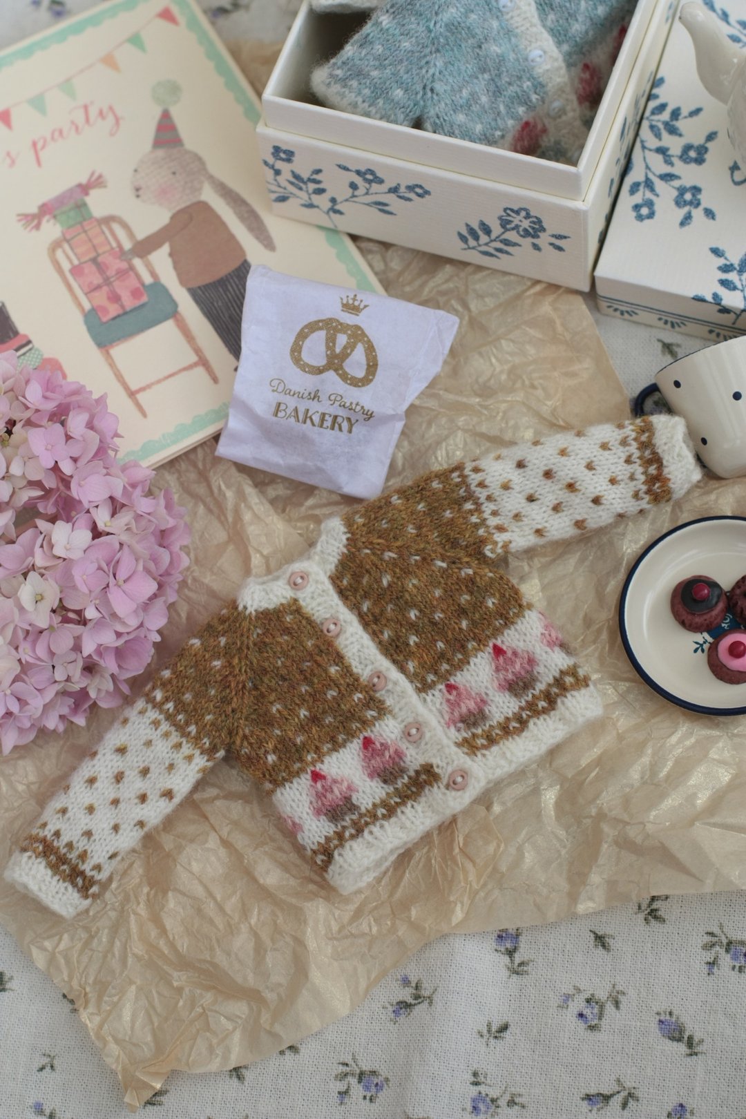 Sweater for Blythe Cupcake - 玩偶/公仔 - 羊毛 咖啡色