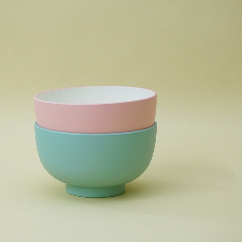 min/fun kids 欧文碗米汤面咖啡厅礼物 清淡可爱 日本制造 - 碗 - 塑料 白色