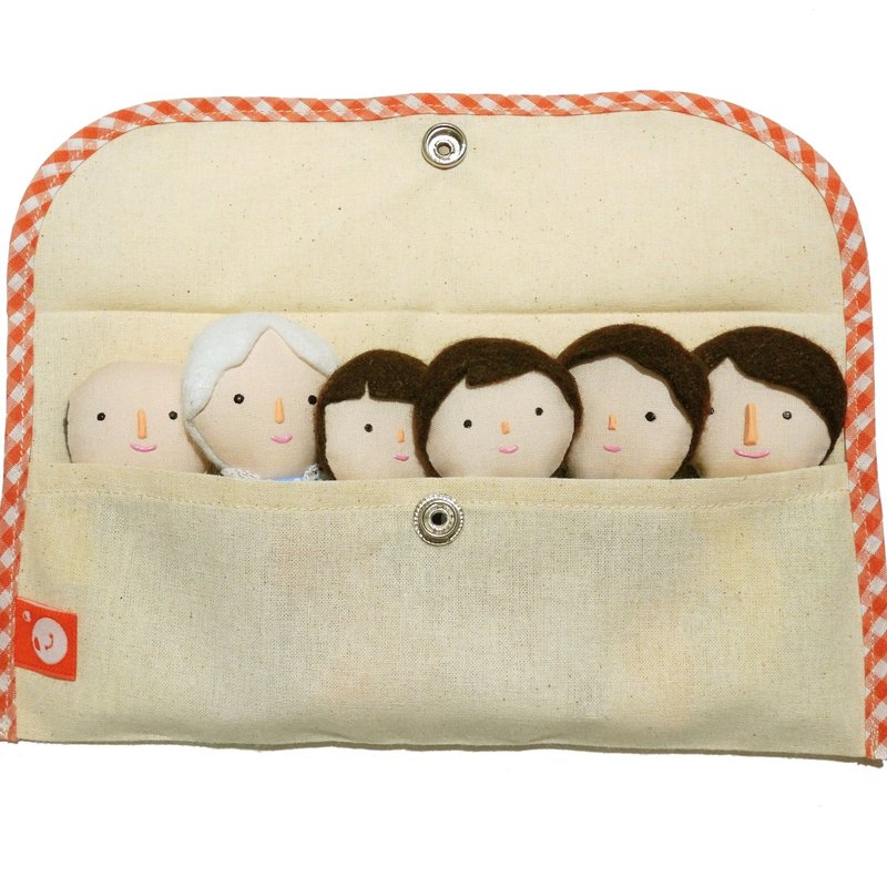 六指木偶家族 - 手工木偶 - 手工娃娃 - 玩偶/公仔 - 其他材质 多色