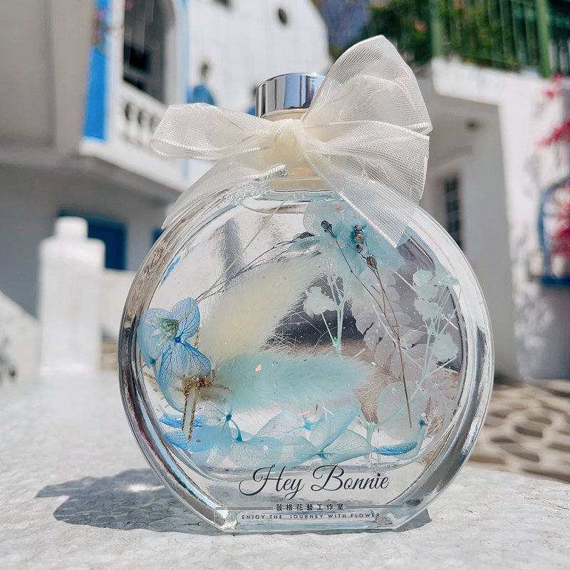 I Love you兔 浮游花小夜灯 情人节礼物 永生花 定制化礼物 - 干燥花/捧花 - 植物．花 多色