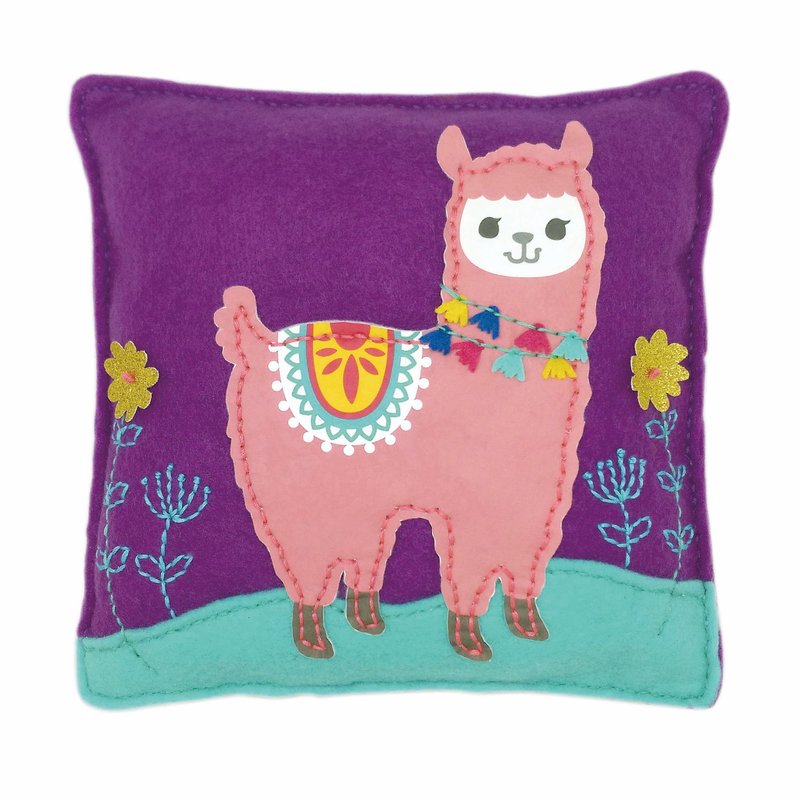 Fairy Land【材料包】 羊驼抱枕-粉红 - 其他 - 其他材质 