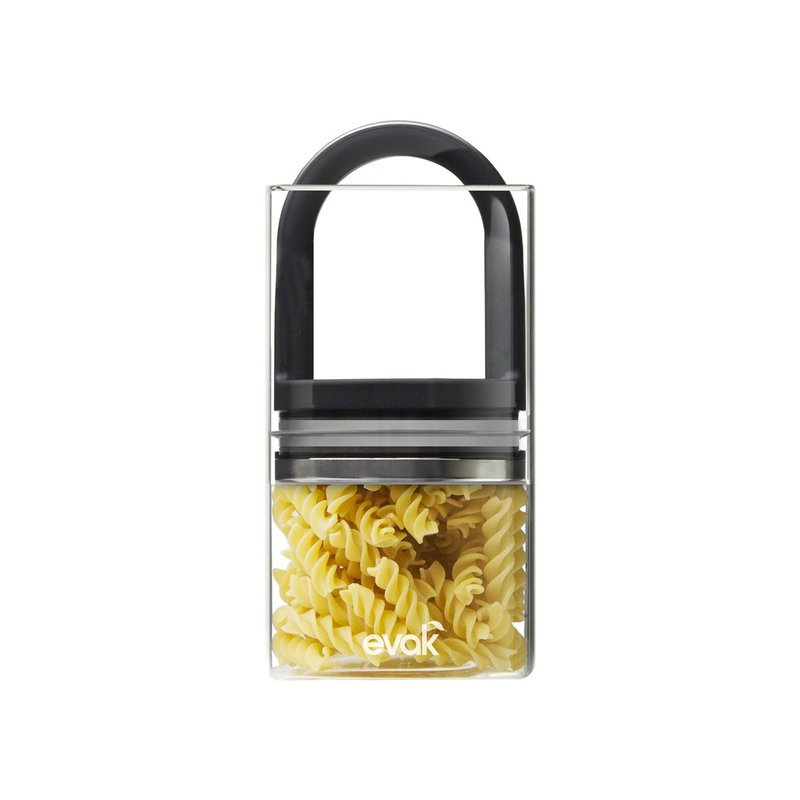EVAK 密封储物罐 Classic 系列/玻璃/长形把手 (1号) - 700ml - 收纳用品 - 玻璃 透明