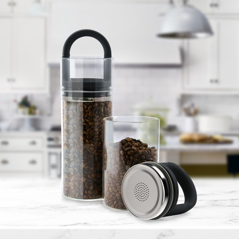 EVAK 密封储物罐 Classic 系列/玻璃/长形把手 (1号) - 700ml - 收纳用品 - 玻璃 透明