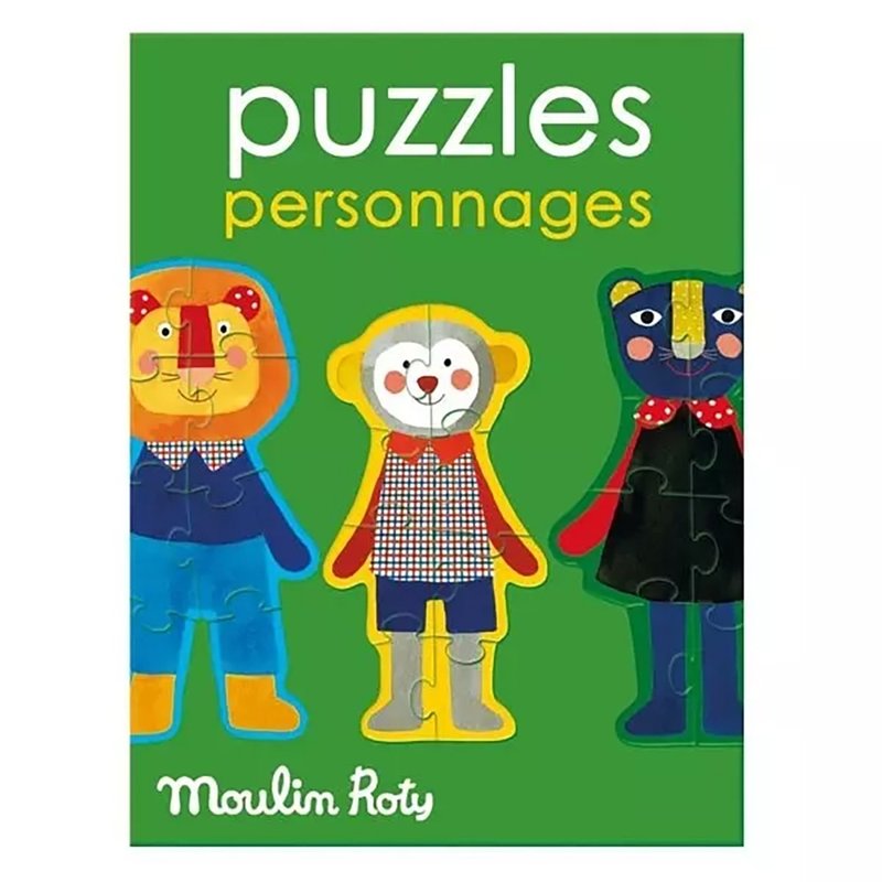 法国 Moulin Roty 动物拼拼乐 - 玩具/玩偶 - 其他材质 多色