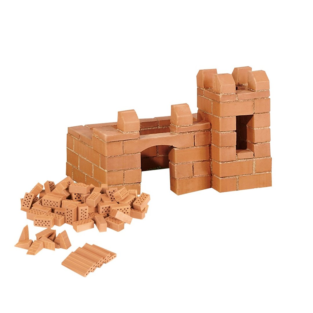 【德国teifoc】DIY益智砖块建筑玩具 变型城堡 - TEI4000 - 零件/散装材料/工具 - 其他材质 红色