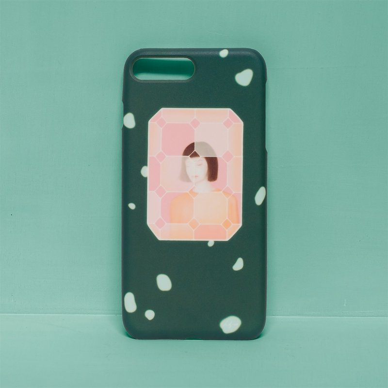 女子宿舍/艺术时尚手机壳 /iphone 6s 7 8 plus x xr xs max LG - 手机壳/手机套 - 硅胶 绿色