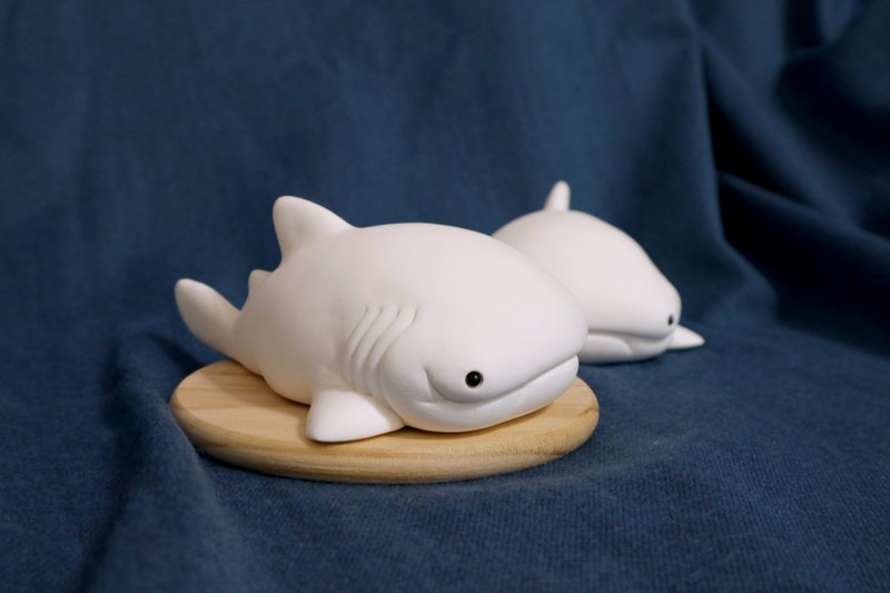 豆腐鲨点点 spot whale shark 趴趴鲸鲨扩香石(扩香石/鲨鱼/鲸鲨) - 香薰/精油/线香 - 水泥 