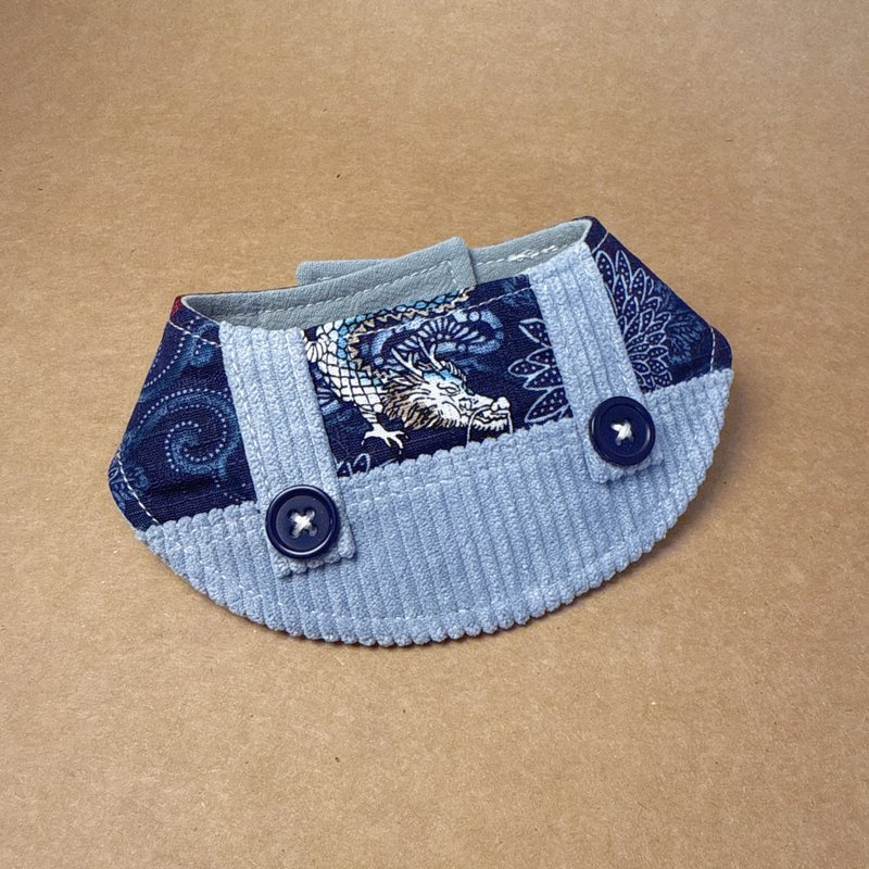 NAMICHI 和风系列 20-24cm 宠物围巾 现货 - 项圈/牵绳 - 棉．麻 