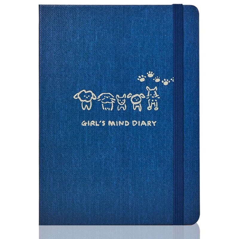 7321Design-OkTina彩绘万年历 V10(无时效周志)-Puppy,73D70715 - 笔记本/手帐 - 纸 蓝色