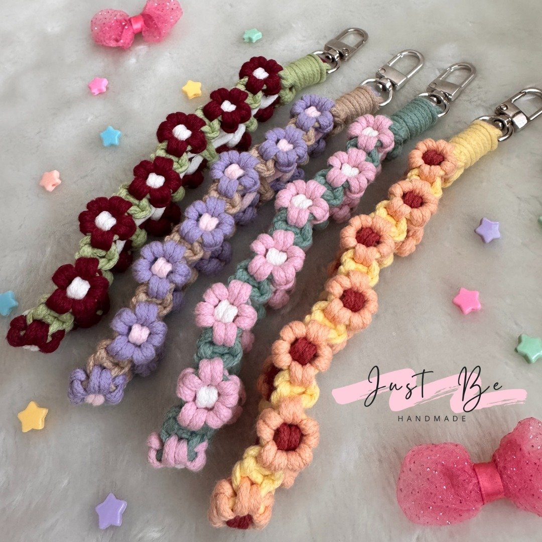 樱花挂饰 可套手上 手机挂饰 包包吊饰 手机提带 钥匙圈 可定制化 - 挂绳/吊绳 - 棉 多色