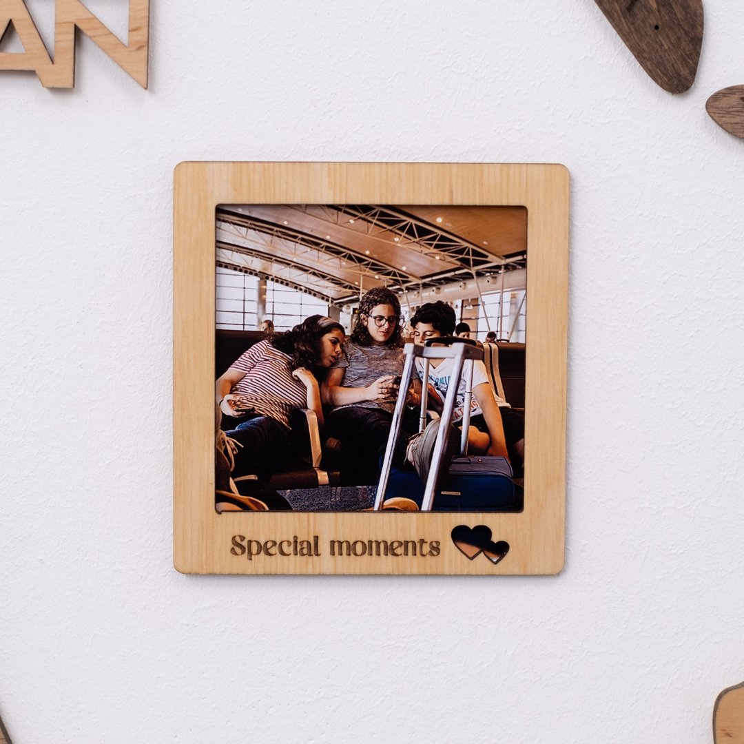 Inspirational Wall art, Wooden Photo Frames, Photo gifts, Picture Frames - 墙贴/壁贴 - 木头 咖啡色