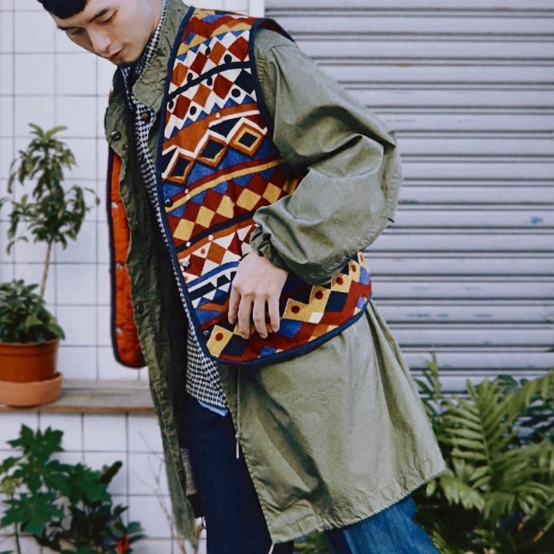 M65 Fishtail Parka Full Set - 男装外套 - 其他人造纤维 绿色