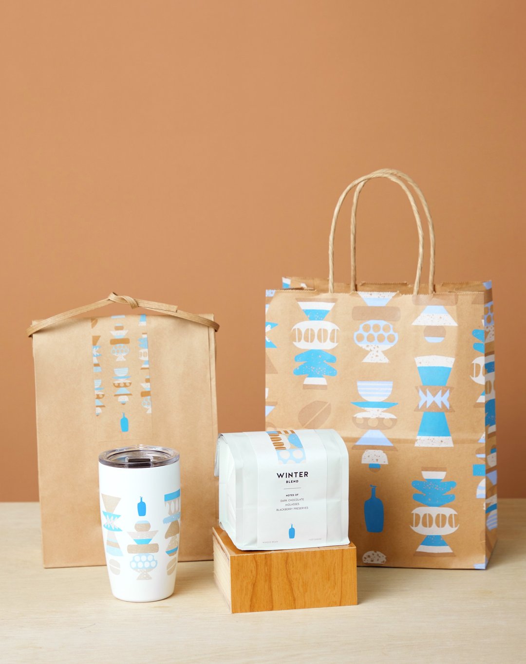 【Pinkoi Holiday Exclusive】Winter Blend beans with Cody Hud - 咖啡 - 不锈钢 蓝色