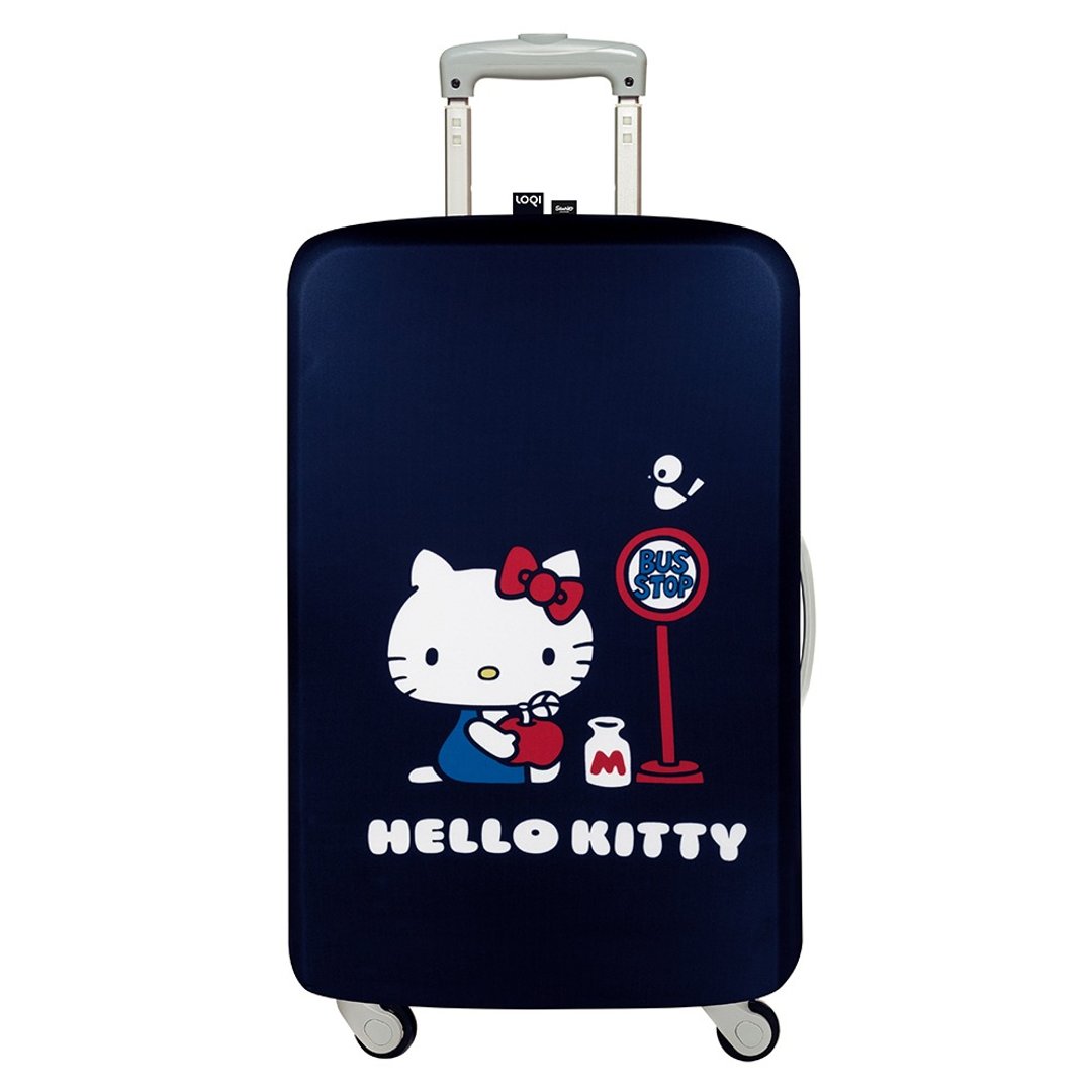 LOQI 行李箱外套-三丽鸥授权 HELLO KITTY巴士【L号】 - 行李箱/行李箱保护套 - 其他材质 多色