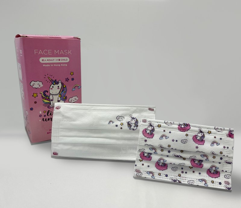 KD系列独角兽亲子口罩套装 - 口罩 - 其他人造纤维 