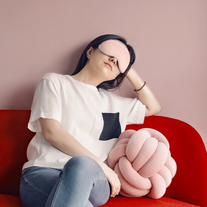 花卷 | 可卷收3D旅行眼罩 - 眼罩 - 棉．麻 