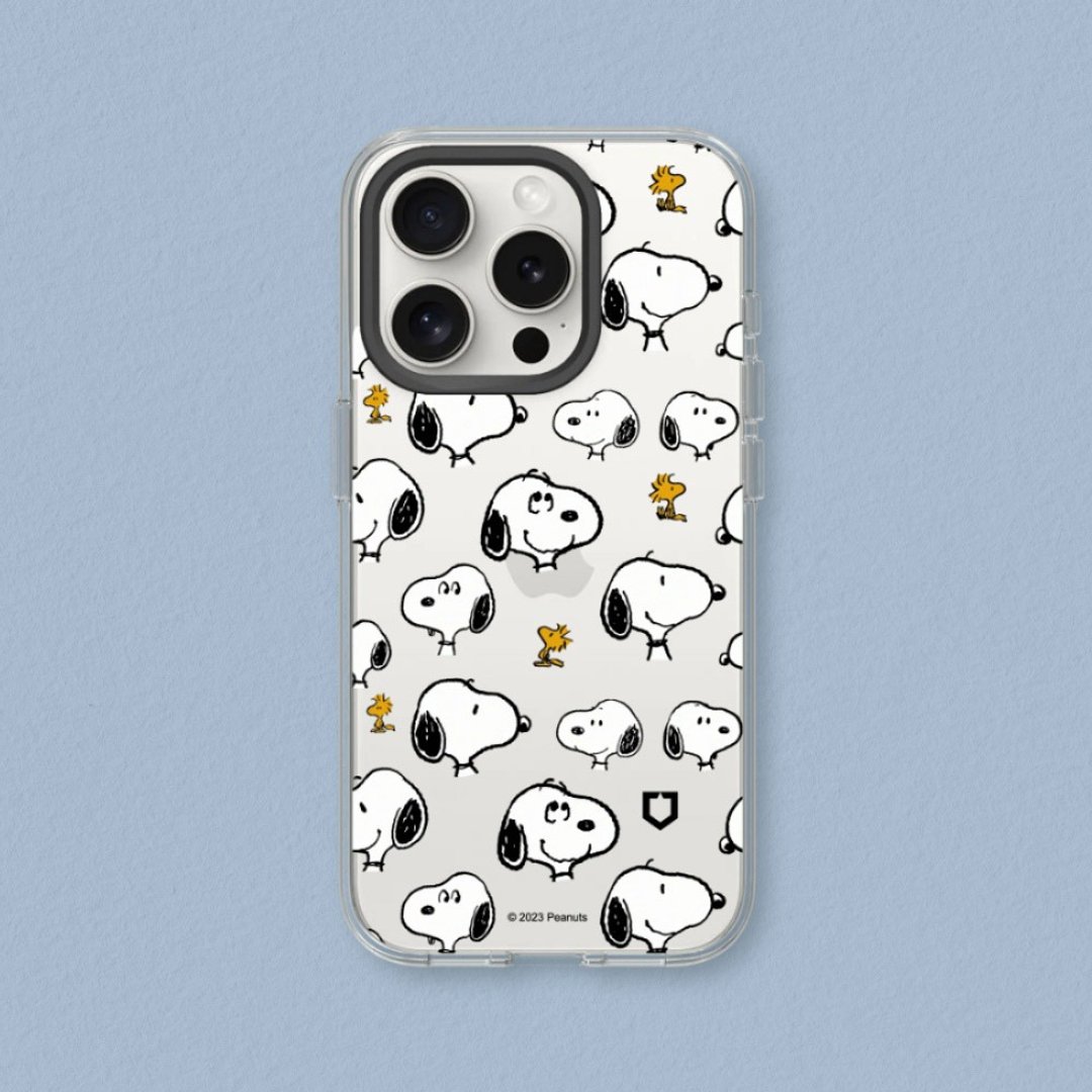 Clear手机壳∣Snoopy史努比/Sticker-Snoopy&胡士托 for iPhone - 手机配件 - 塑料 透明