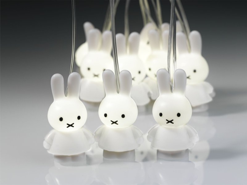 圣诞Miffy 米飞儿灯串 - 灯具/灯饰 - 其他材质 白色