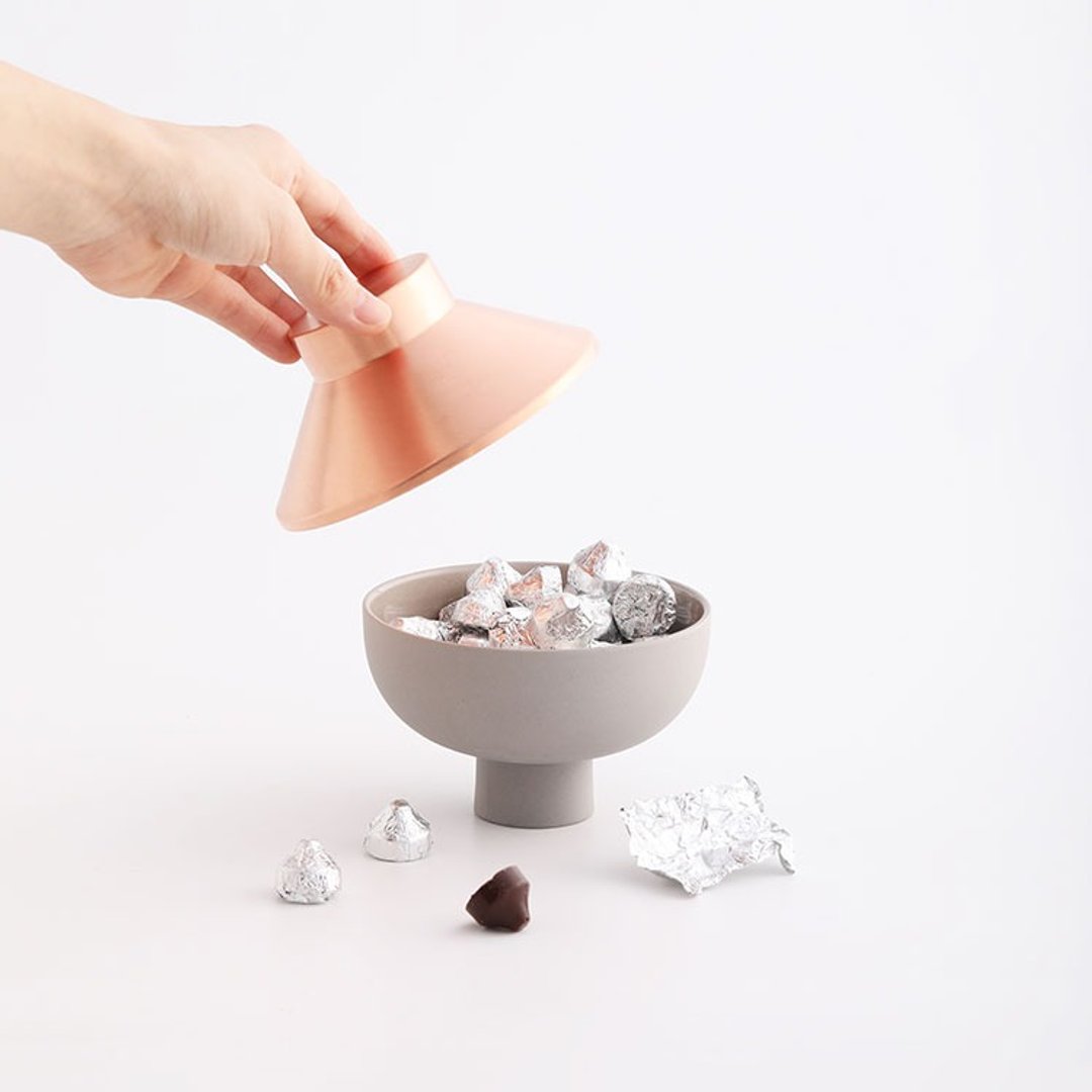 object_12｜物件十二（圆碗红铜组） - 摆饰 - 瓷 灰色