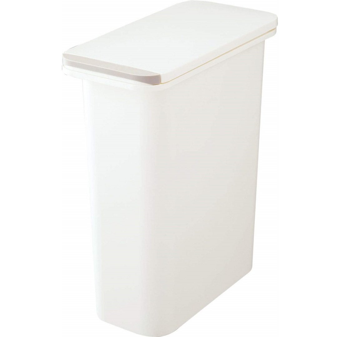 日本RISU(H&H系列)防臭按压式垃圾桶20L(白色) - 垃圾桶 - 塑料 