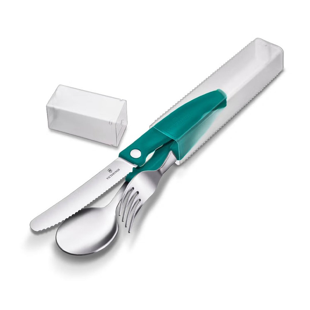 VICTORINOX 瑞士维氏 Swiss Classic 餐具三件组 绿 6.7194.3FC1 - 厨房用具 - 其他材质 绿色