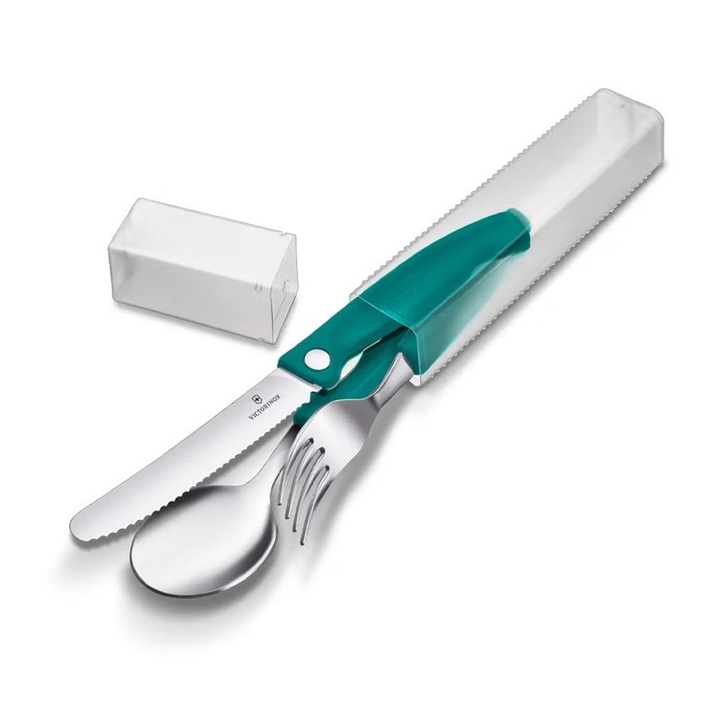VICTORINOX 瑞士维氏 Swiss Classic 餐具三件组 绿 6.7194.3FC1 - 厨房用具 - 其他材质 绿色