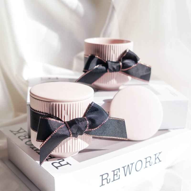 独家【JOY】调香蜡烛系列-大豆蜡香薰蜡烛 - 蜡烛/烛台 - 蜡 粉红色