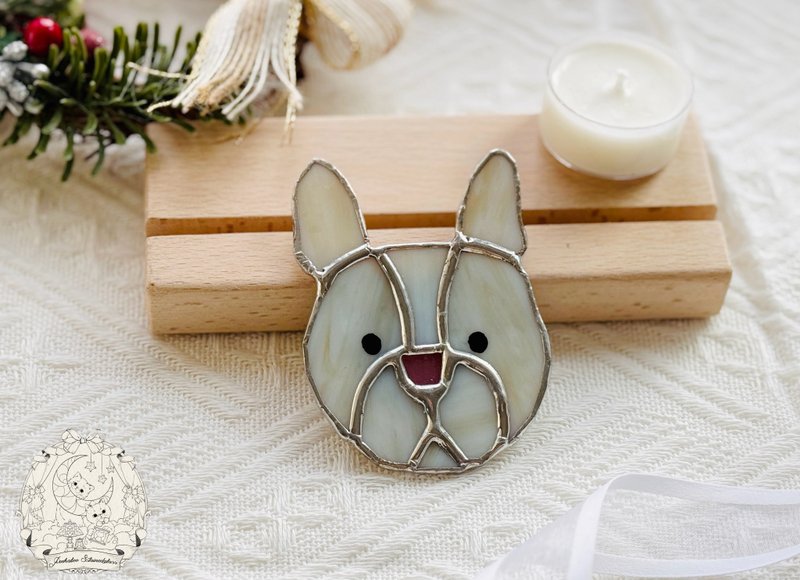 彩色玻璃-镶崁玻璃手作体验-狗狗猫咪冰箱贴、钥匙圈 - 陶艺 - 玻璃 