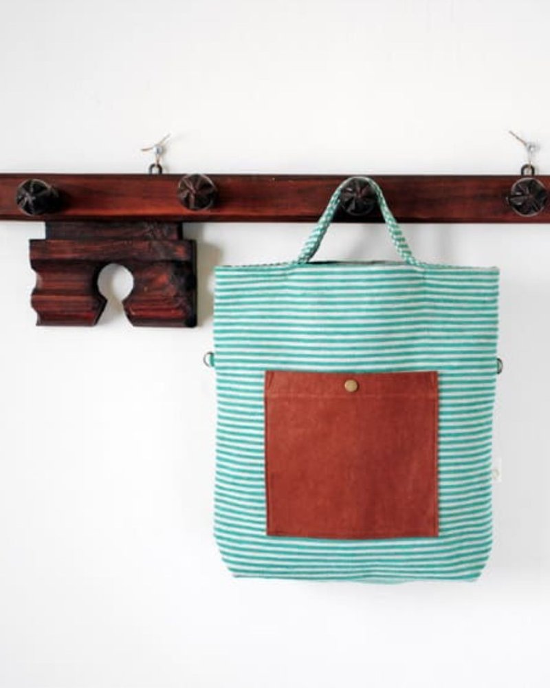 新年福袋 66折超幸运 三样商品一次拥有 - 侧背包/斜挎包 - 棉．麻 卡其色