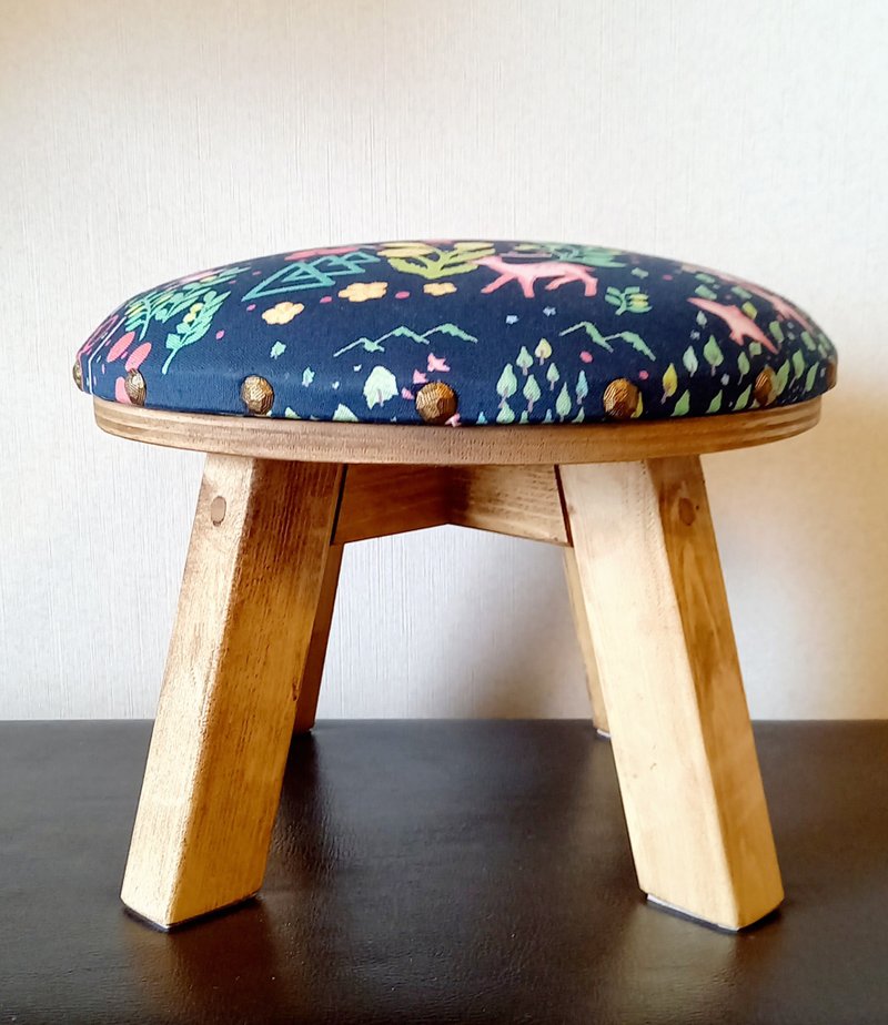 momode 凳子 musubu 蓝色 - 椅子/沙发 - 木头 蓝色