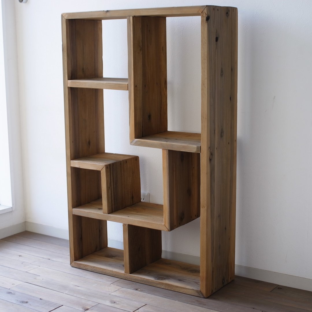 Random wood shelf 1070*680*235 - 书架/书挡 - 木头 卡其色